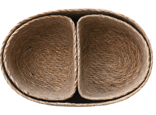 Hand Woven Nesting Baskets Set of 3