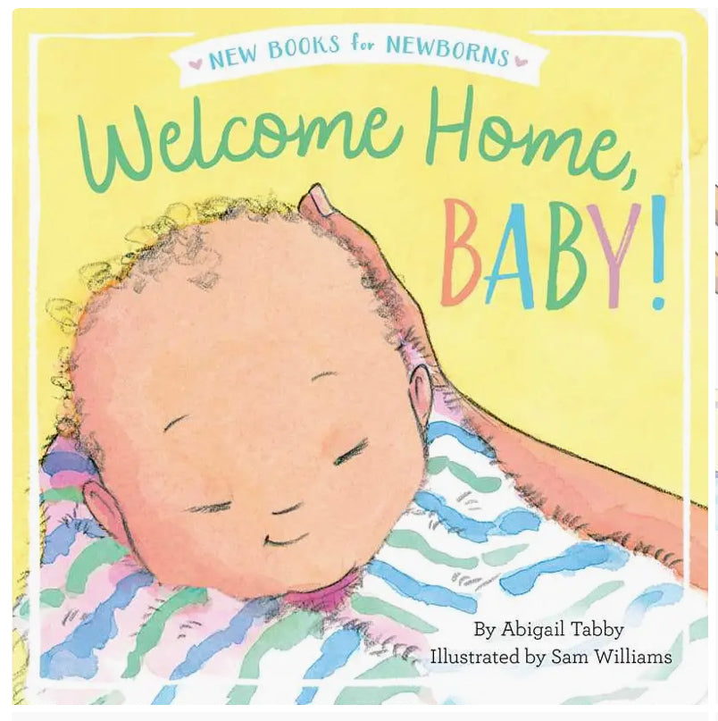 Welcome Home Baby Book