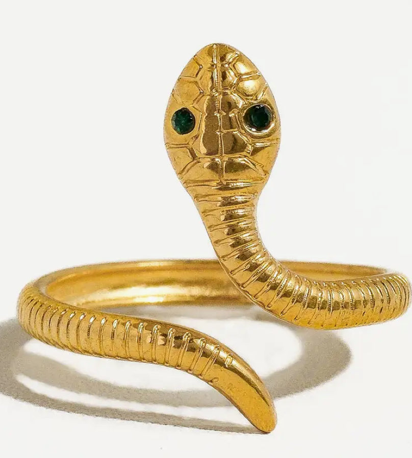 Adjustable Serpent Ring
