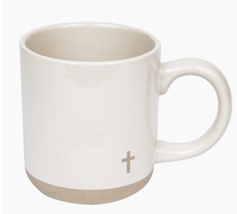 Cross Stoneware Mug