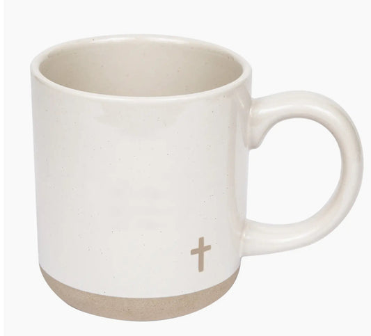 Cross Stoneware Mug