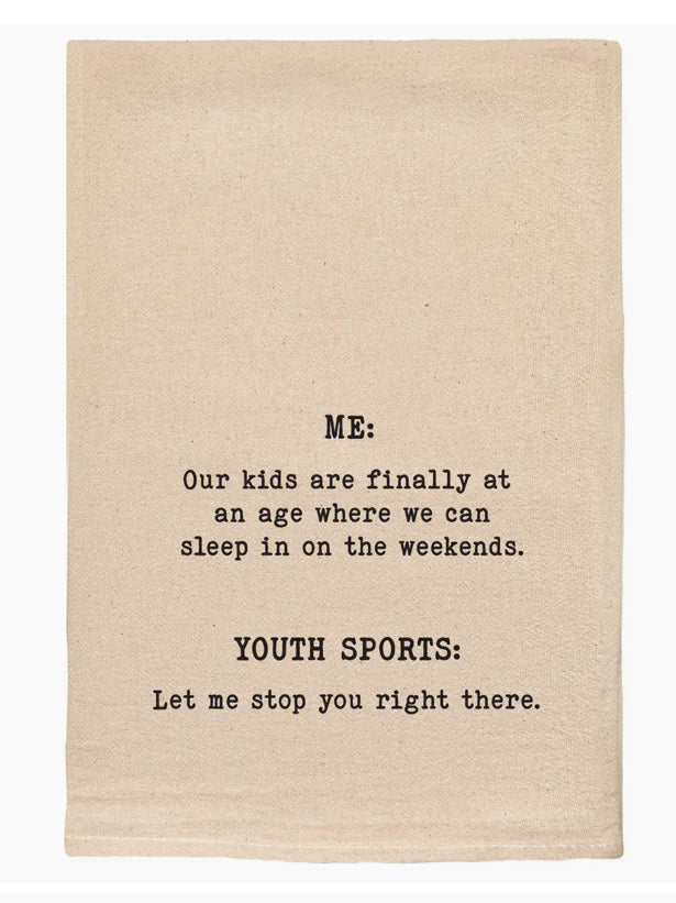 Youth Sports Tea Towel