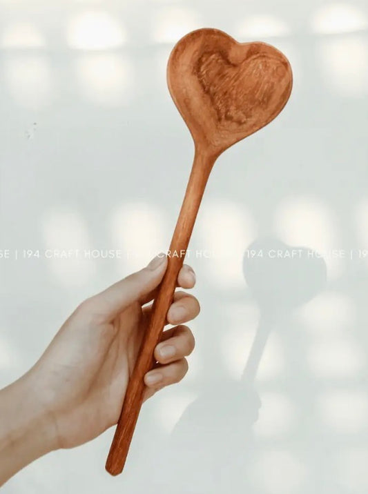 Wooden Heart Spoon