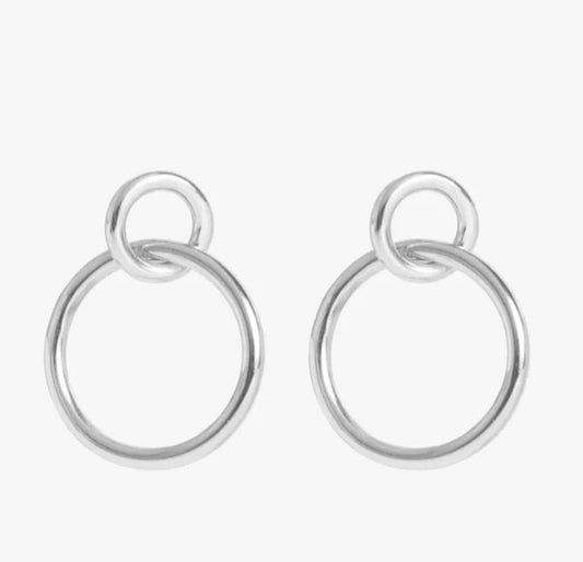 Ven Hoops 1” Silver