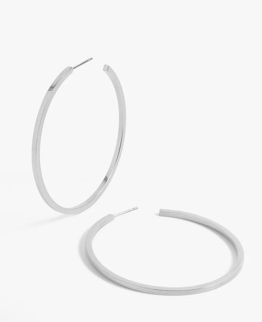 Jay Hoops 2” Silver