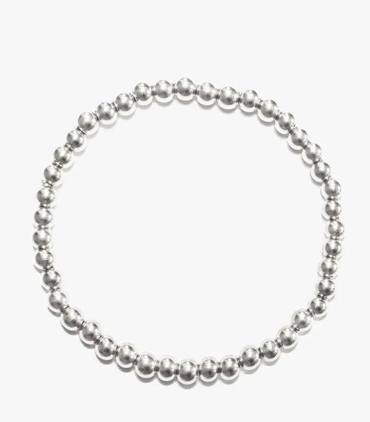 Crown Bracelet 5mm Silver