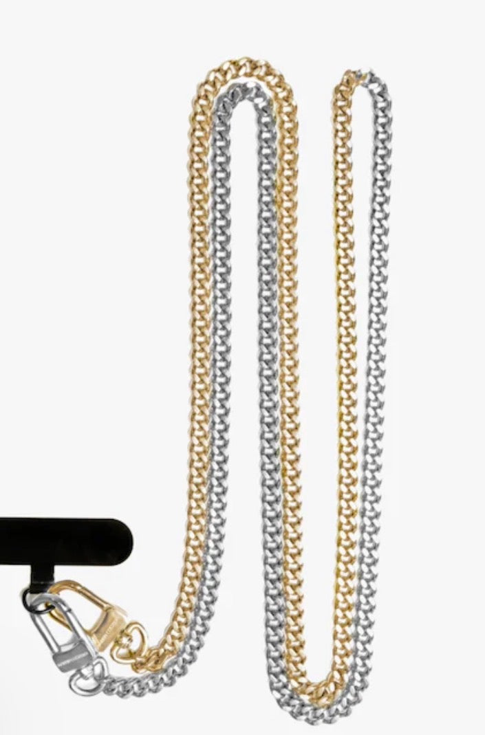 Kelsey Phone Chain Mixed Metal