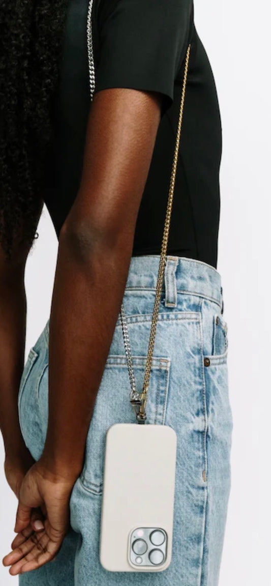 Kelsey Phone Chain Mixed Metal