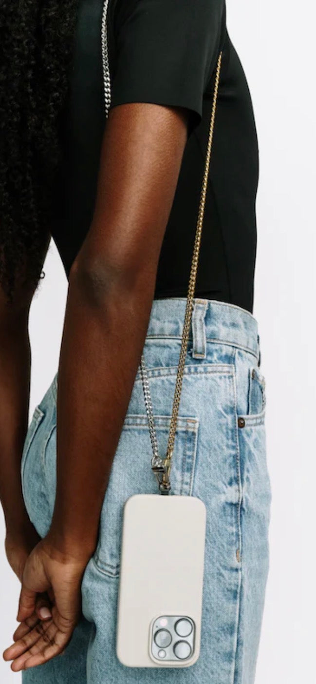 Kelsey Phone Chain Mixed Metal