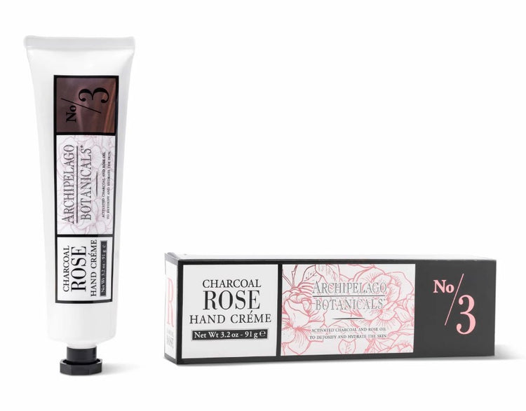 Charcoal Rose Hand Creme 3.2 oz