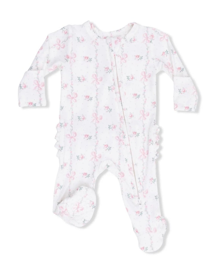 Dainty Buds Ruffle Footie