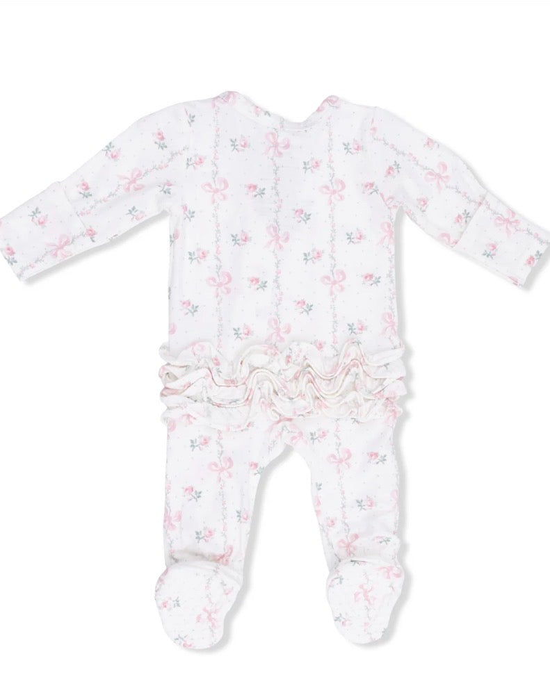 Dainty Buds Ruffle Footie