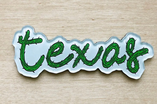 Texas Acrylic Magnet