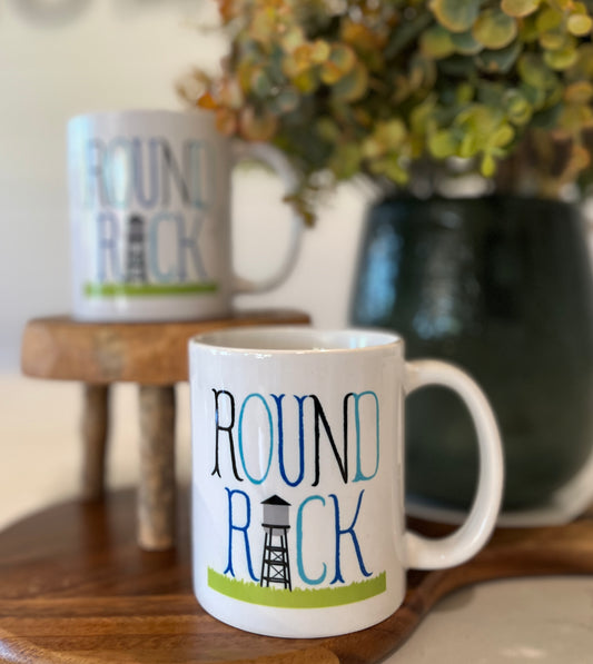 Round Rock Water Tower Mug