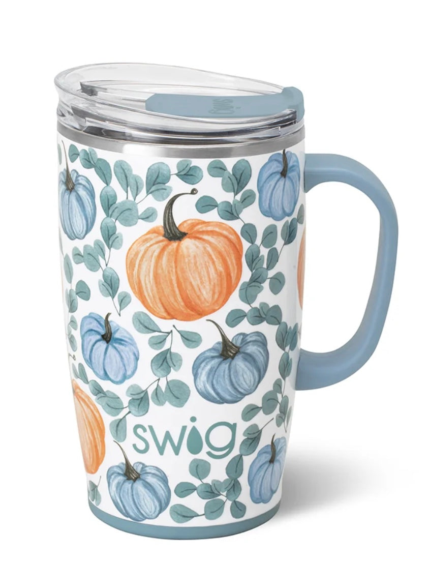 Pumpkin Grove 18 oz Travel Mug