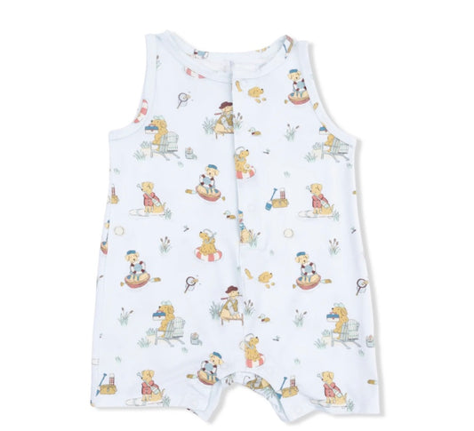 Lake Buddy Dogs Sleeveless Shortie Romper