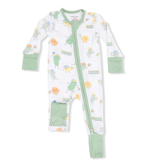 Pickles Playing Pickle Ball Convertible Romper