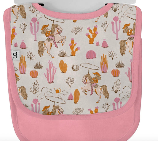 Cowgirl Bib Set