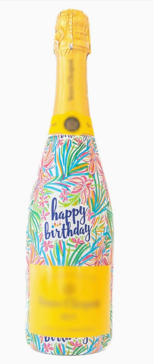 Happy Birthday Bottle Wrap