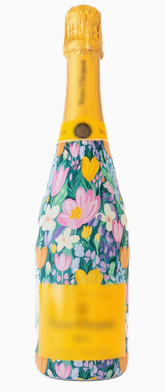 Preppy Southern Spring Bottle Wrap