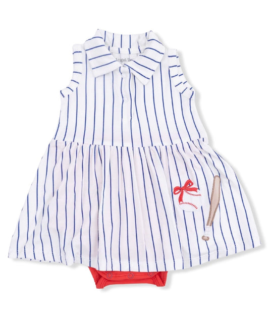 Baseball Stripe Polo Tennis Stripe