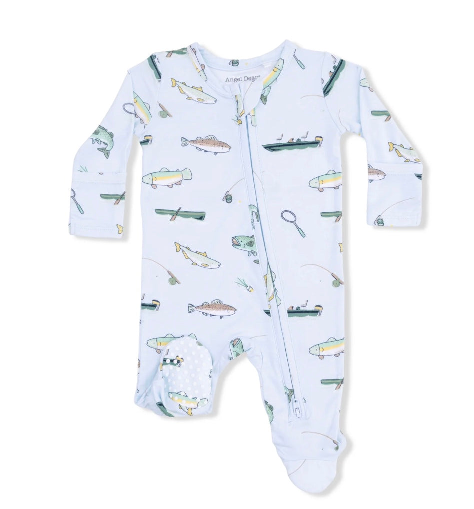Fishing Two Way Zipper Footie