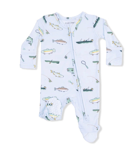 Fishing Two Way Zipper Footie