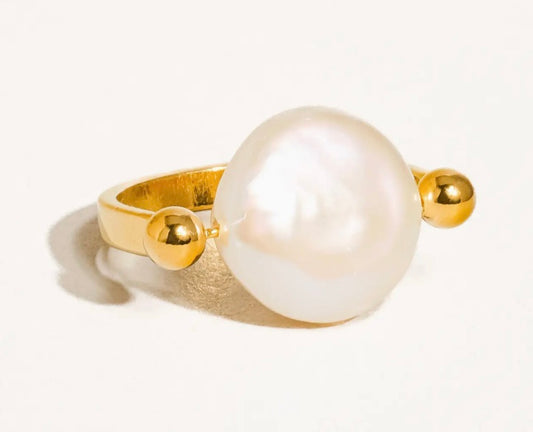 Baroque Pearl Ring