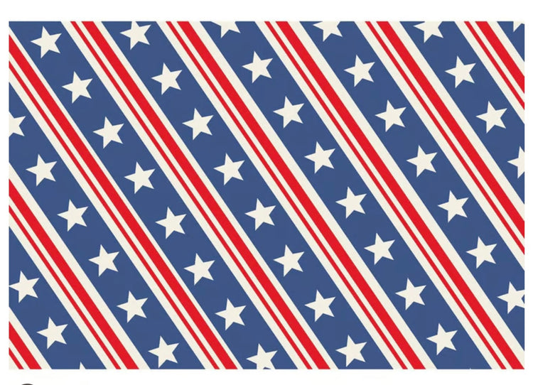 Stars and Stripes Paper Placemats