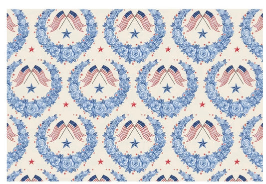 American Floral Placemat