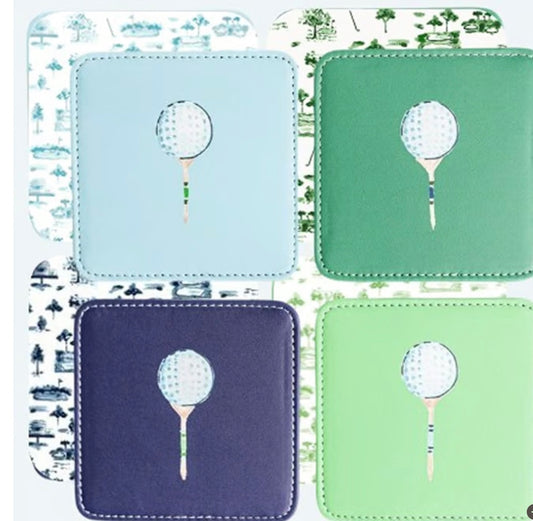 Tee Time Coaster Set of 4