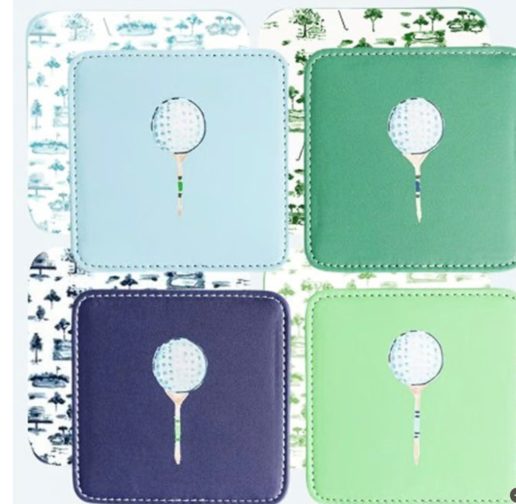 Tee Time Coaster Set of 4