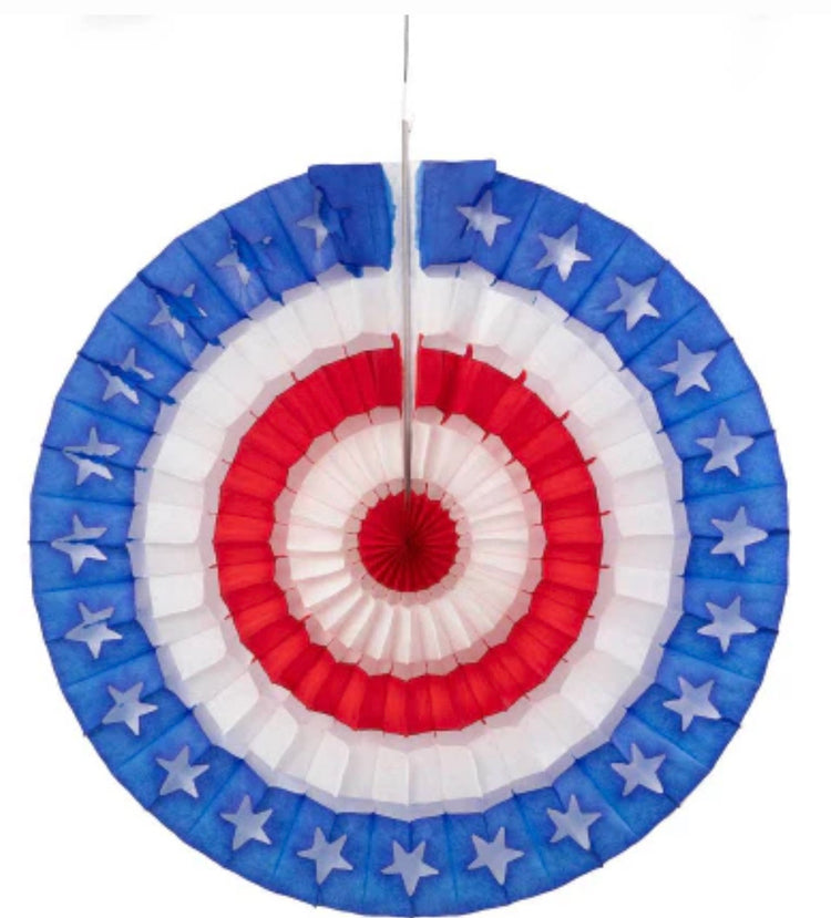 Small Star Paper Fan