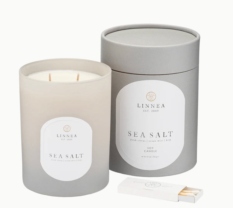 Sea Salt 2 Wick Candle