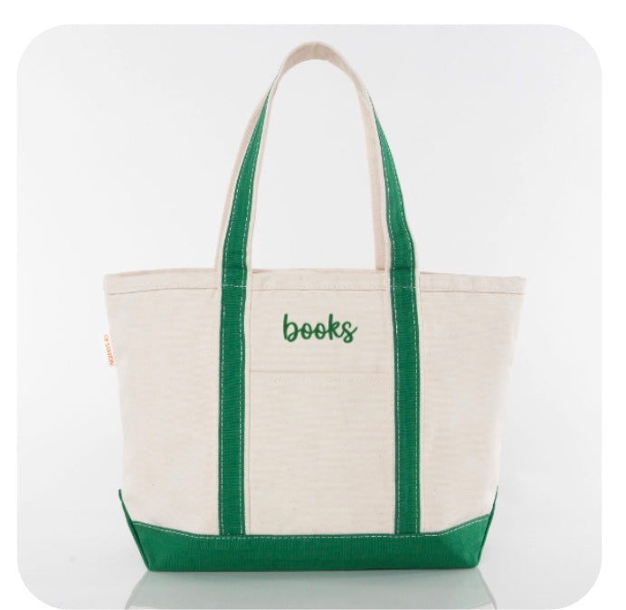 Green Books Tote Bag