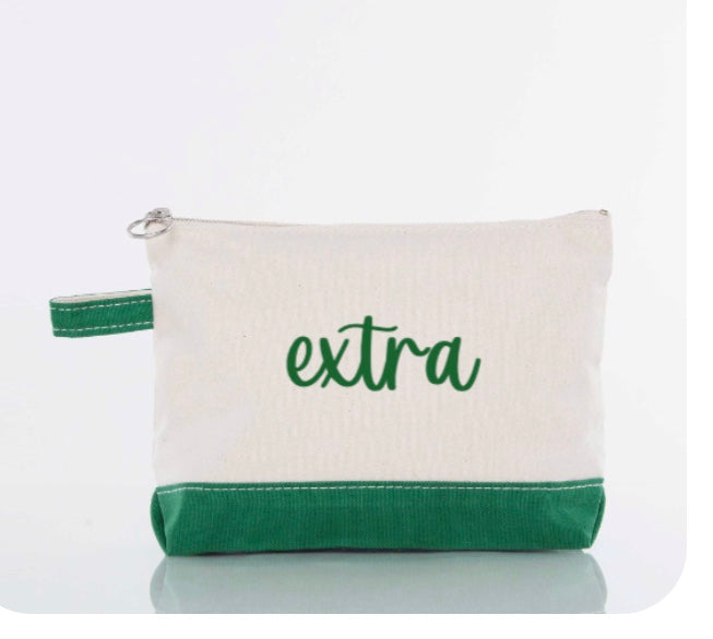 Green Extra Makeup Bag