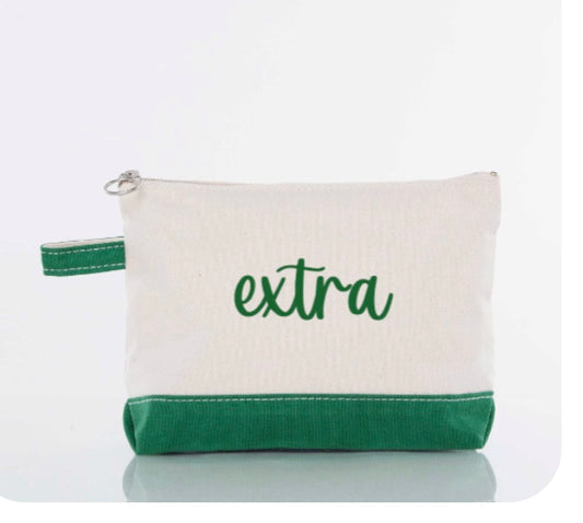 Green Extra Makeup Bag