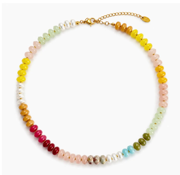 Color Garden Beaded Necklaces