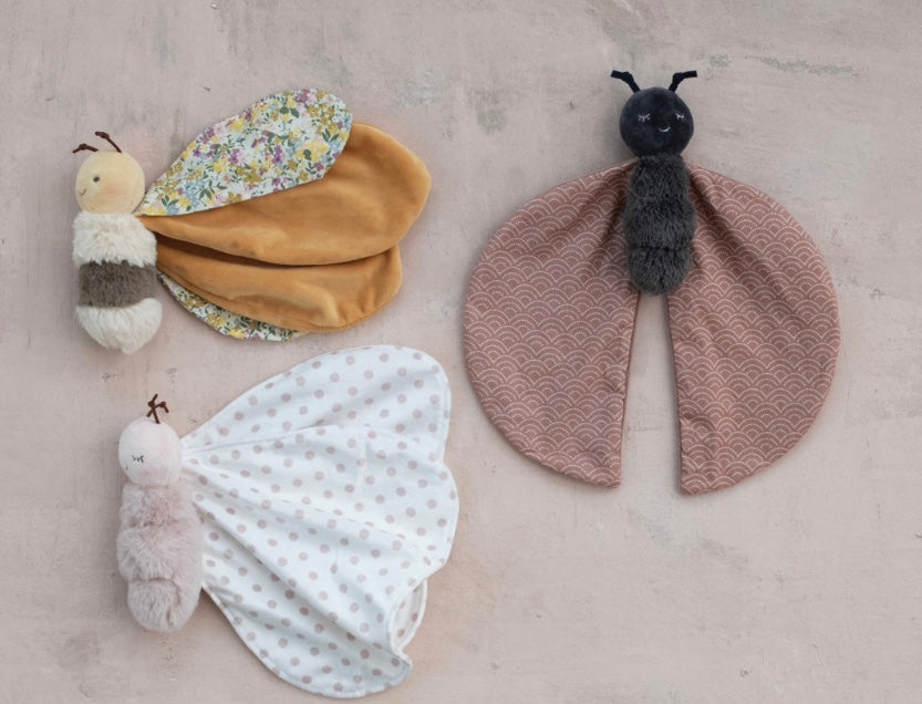 Plush Insect Snuggle Toy 3 Styles