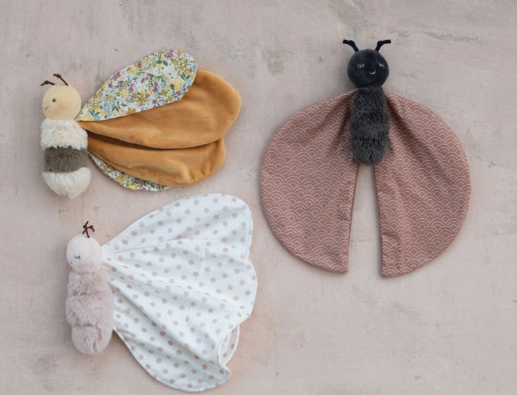Plush Insect Snuggle Toy 3 Styles