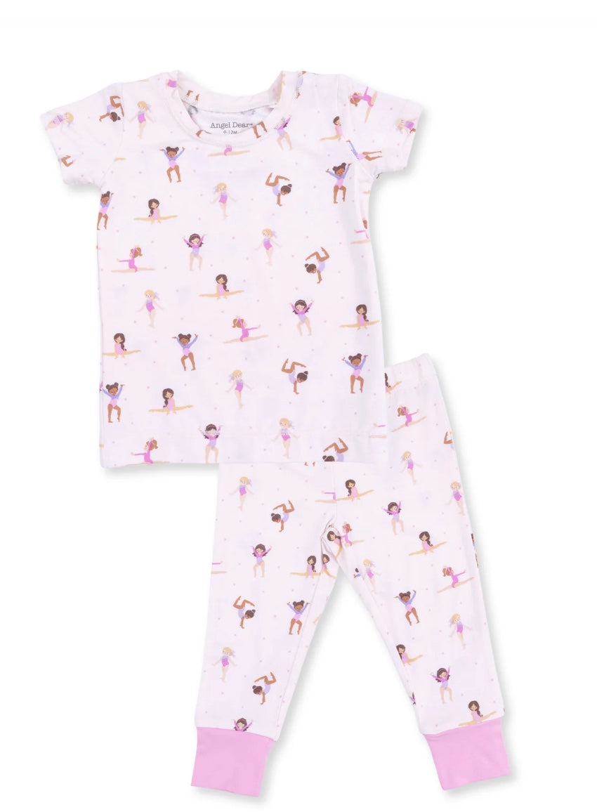 Tiny Tumblers Short Sleeve Loungewear Set