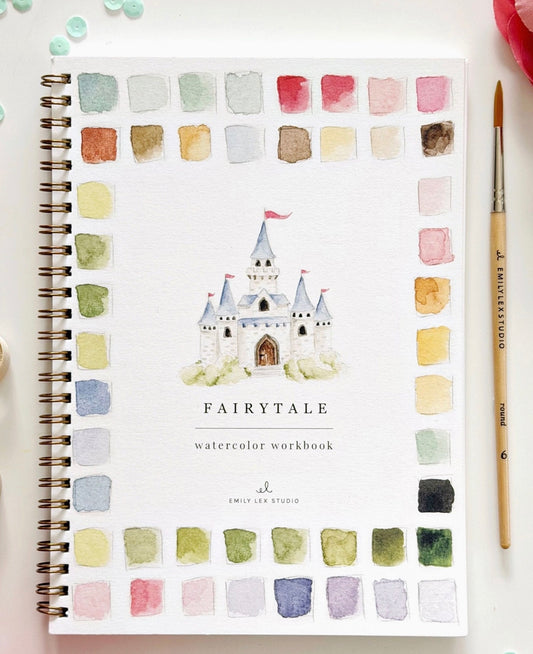 Fairytale Watercolor Workbook