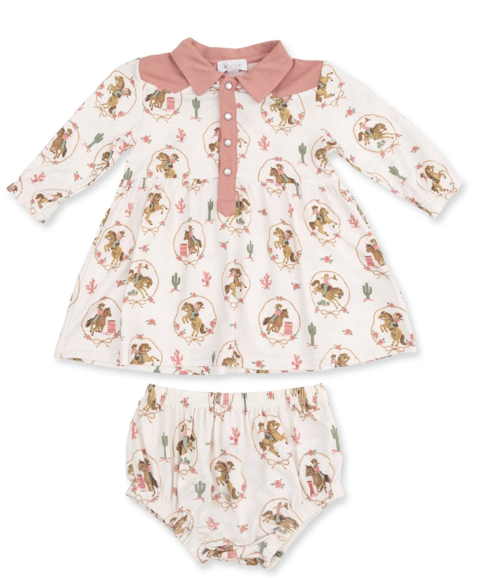 Patsy Western Dress and Bloomer