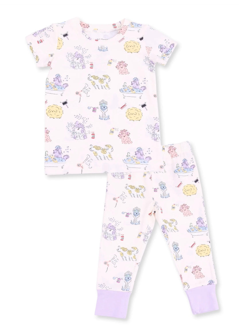 Spa Dog Short Sleeve Loungewear Set
