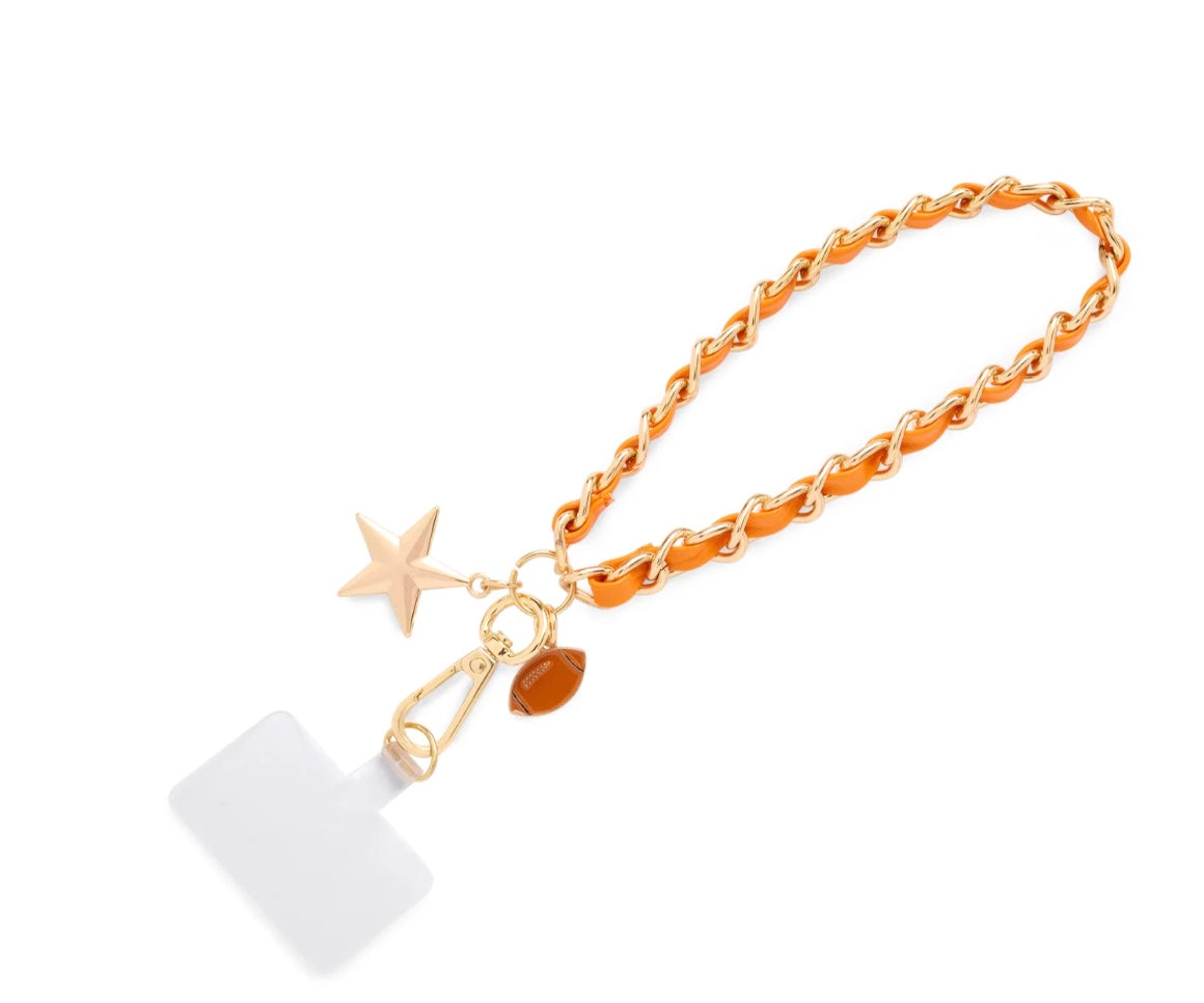 Phone Wristlet Burnt Orange