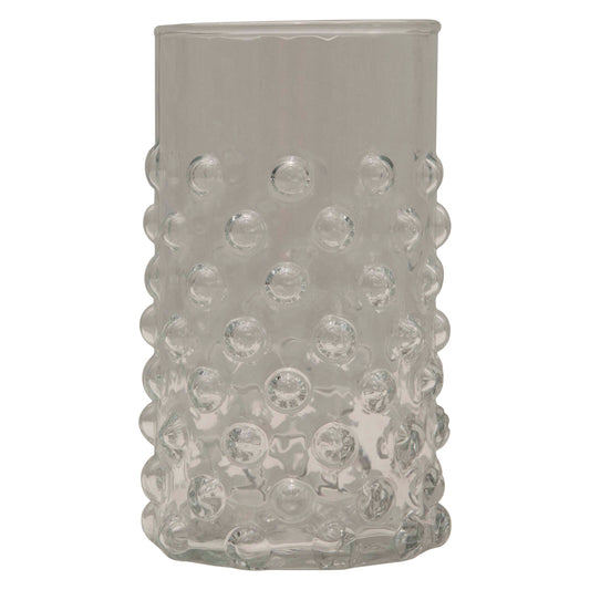 Hobnail Drinking Glass