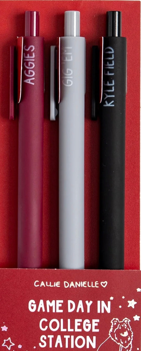 AM Football Pen Set