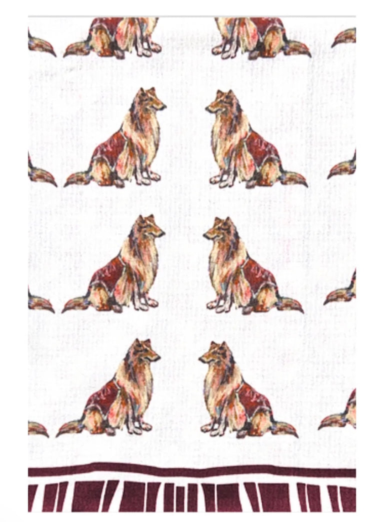 Game Day Reveille Tea Towel