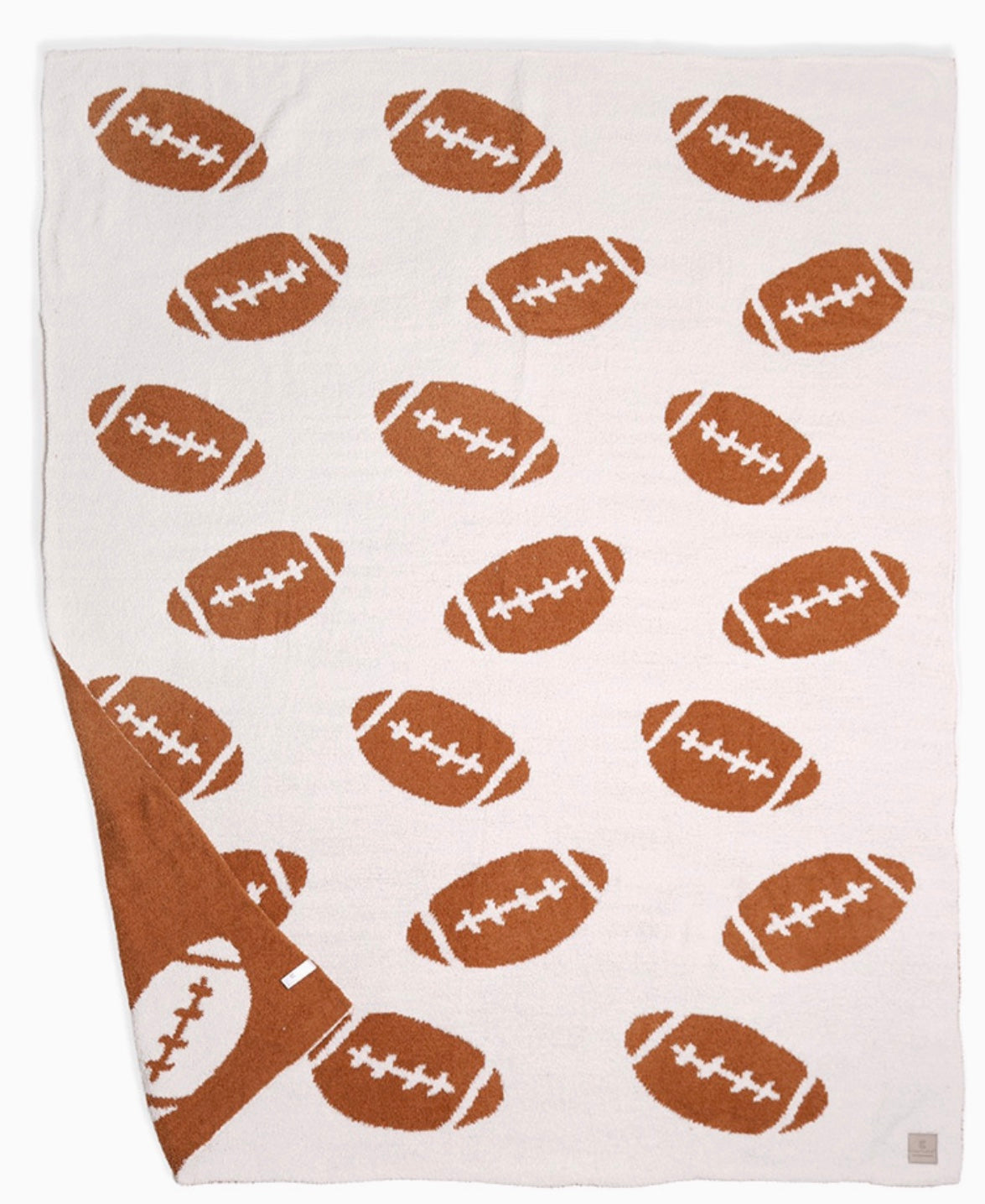 Reversible Football Blanket