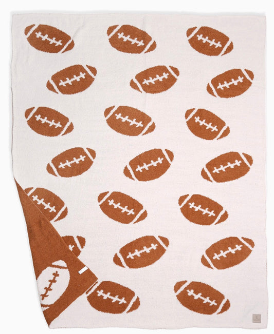 Reversible Football Blanket